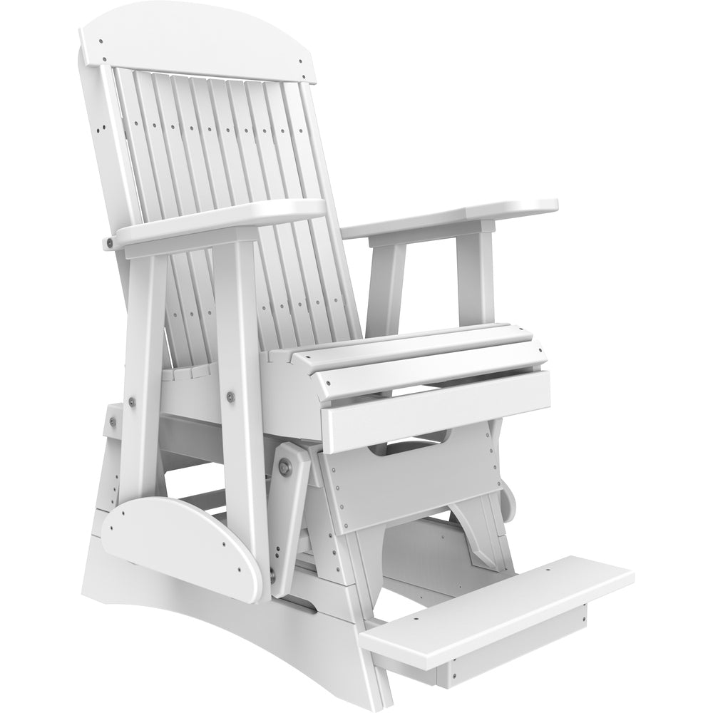 LuxCraft 2' Classic Balcony Glider Chair