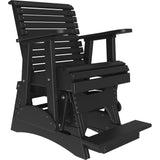 LuxCraft 2' Plain Balcony Glider Chair