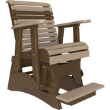 LuxCraft 2' Plain Balcony Glider Chair