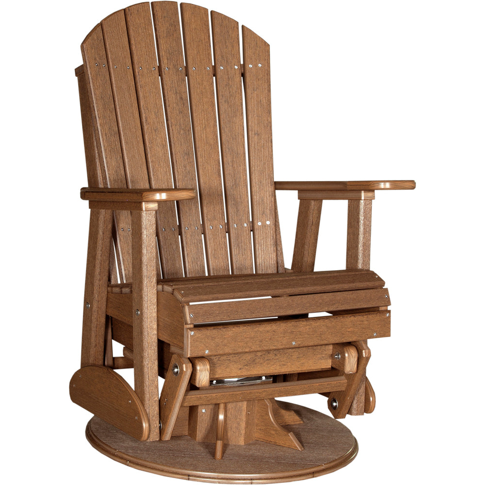 LuxCraft 2' Adirondack Swivel Glider