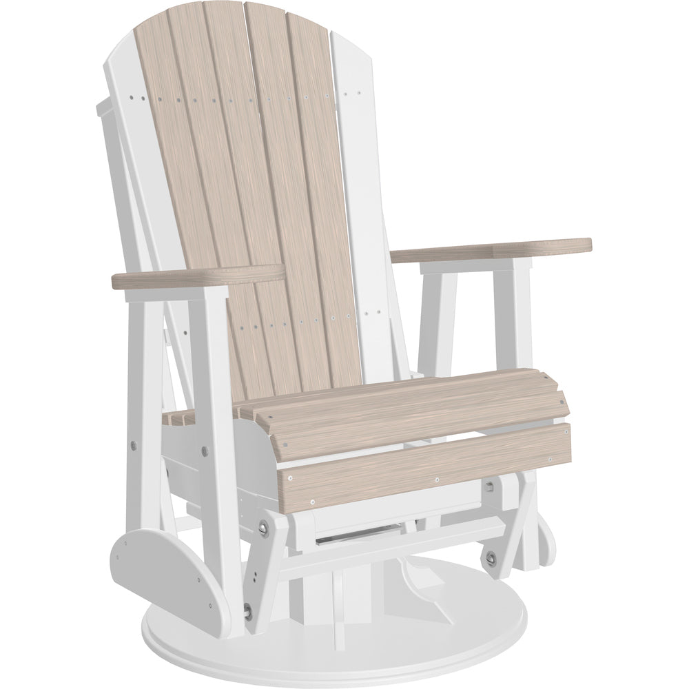 LuxCraft 2' Adirondack Swivel Glider