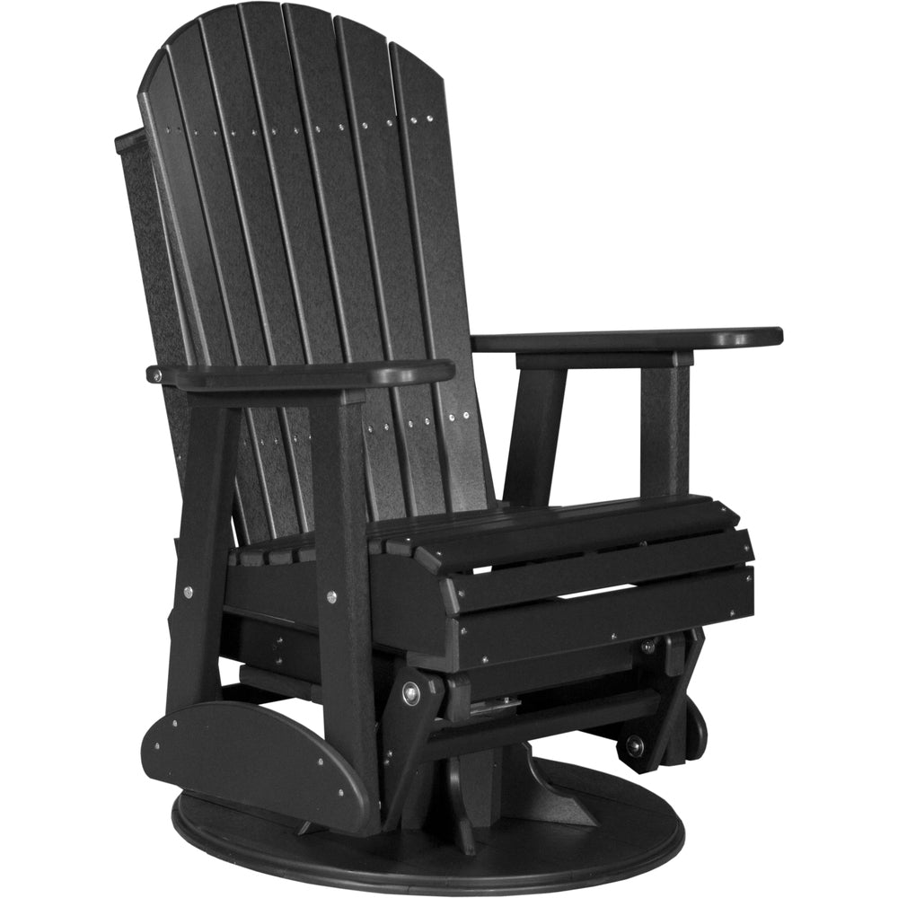 LuxCraft 2' Adirondack Swivel Glider