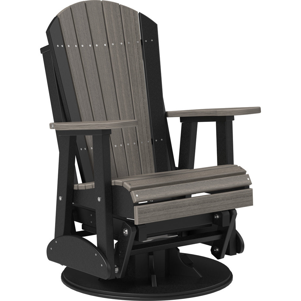 LuxCraft 2' Adirondack Swivel Glider