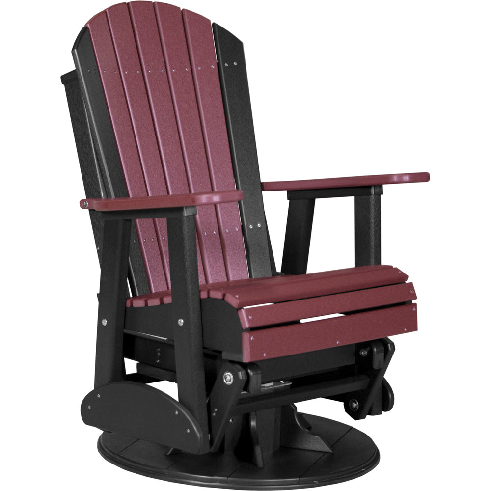 LuxCraft 2' Adirondack Swivel Glider