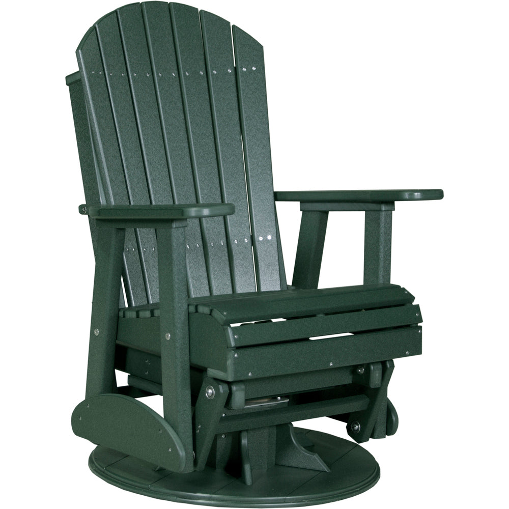 LuxCraft 2' Adirondack Swivel Glider