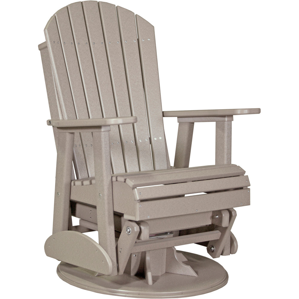 LuxCraft 2' Adirondack Swivel Glider