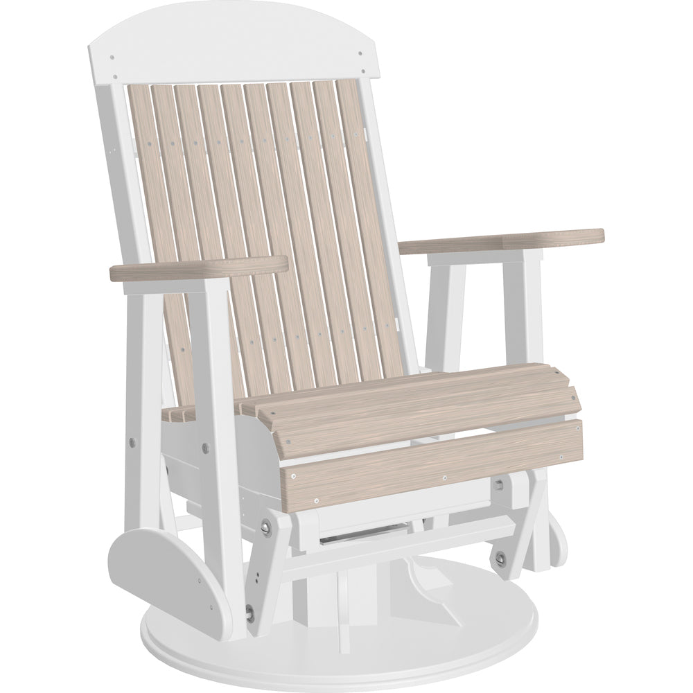 LuxCraft 2' Classic Swivel Glider