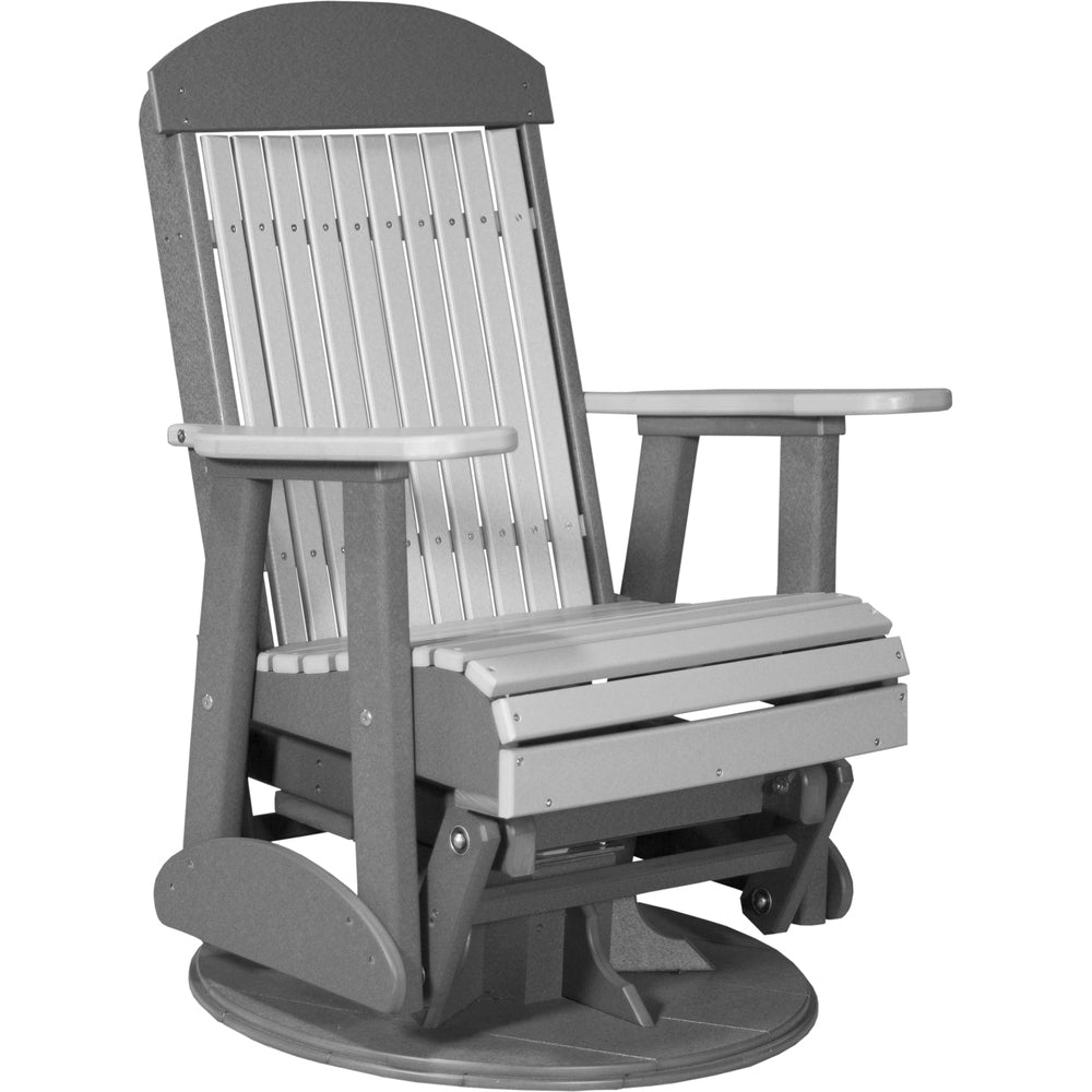 LuxCraft 2' Classic Swivel Glider