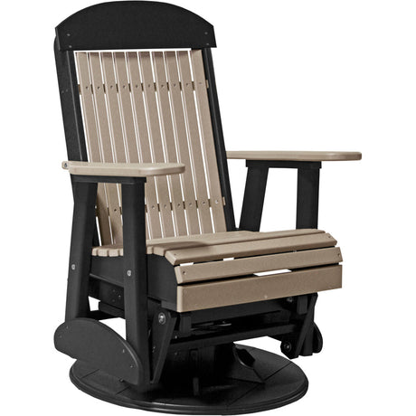LuxCraft 2' Classic Swivel Glider