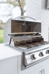 Berlin Gardens Agora 79" Outdoor Kitchen for Blaze Grill