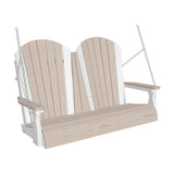 LuxCraft 4' Adirondack Swing Chair