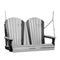 LuxCraft 4' Adirondack Swing Chair