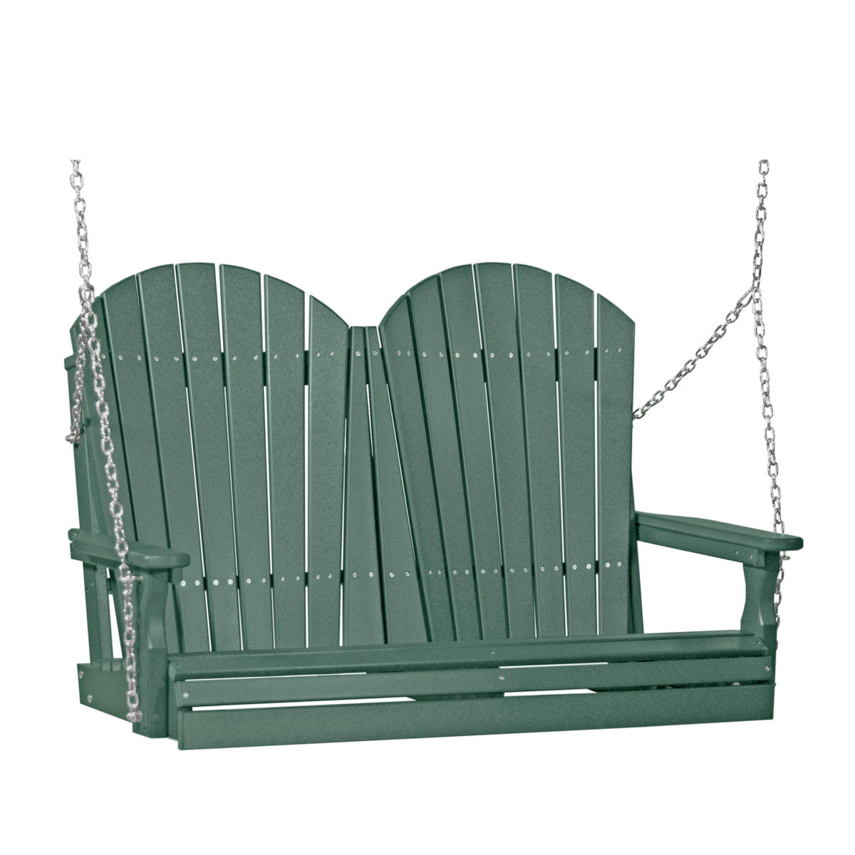 LuxCraft 4' Adirondack Swing Chair