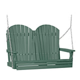LuxCraft 4' Adirondack Swing Chair