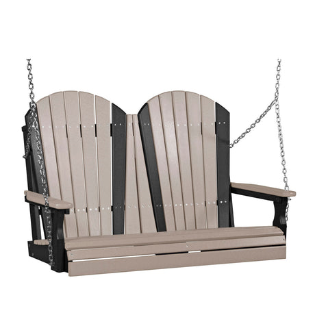 LuxCraft 4' Adirondack Swing Chair