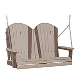 LuxCraft 4' Adirondack Swing Chair