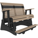 LuxCraft 4' Plain Balcony Glider