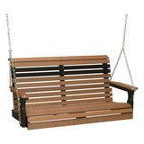 LuxCraft 4' Plain Swing Chair