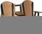 LuxCraft 5' Adirondack Glider