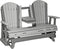 LuxCraft 5' Adirondack Glider