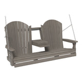 LuxCraft 5' Adirondack Swing Chair