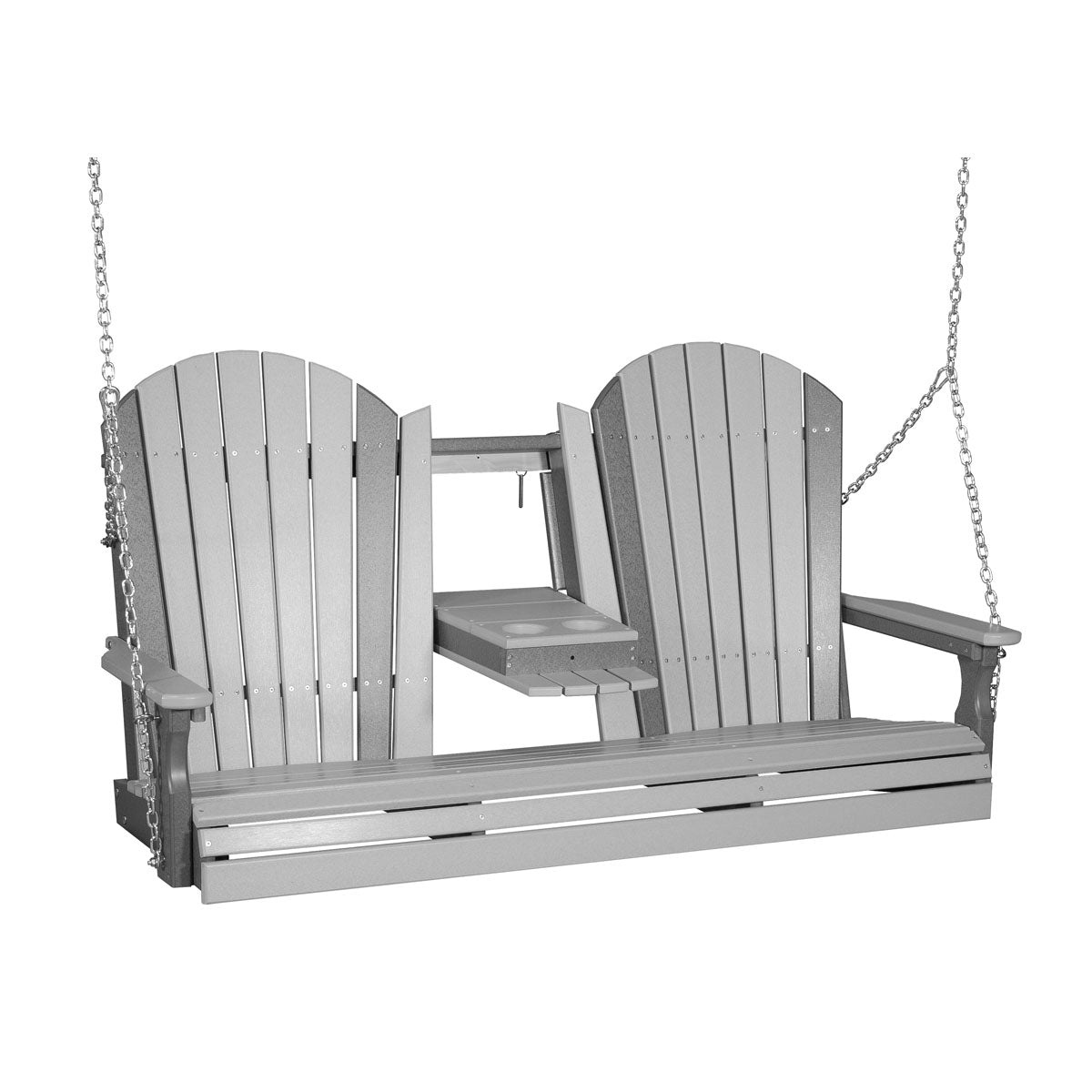 LuxCraft 5' Adirondack Swing Chair
