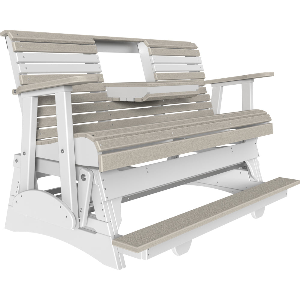 LuxCraft 5' Plain Balcony Glider