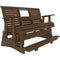 LuxCraft 5' Plain Balcony Glider