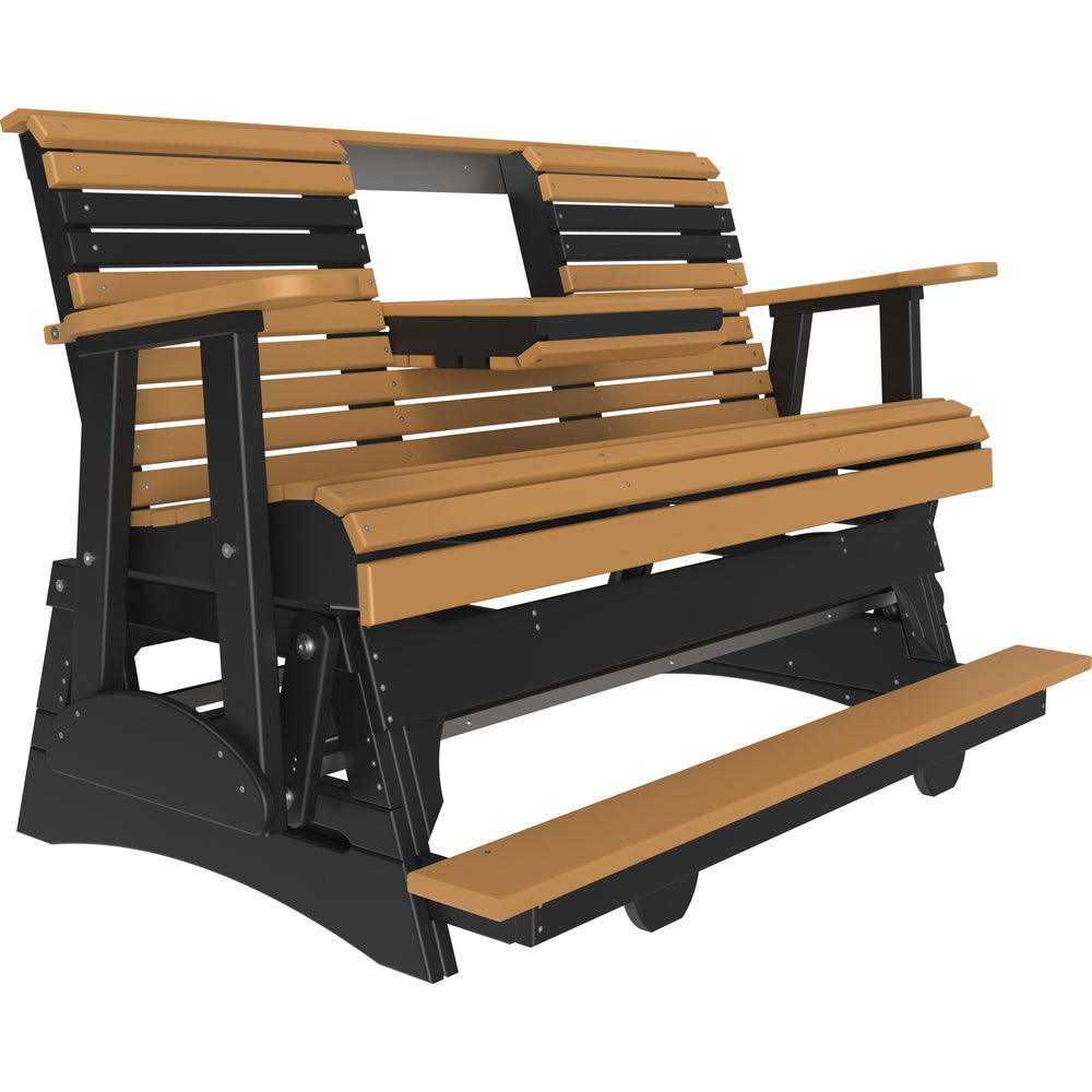 LuxCraft 5' Plain Balcony Glider