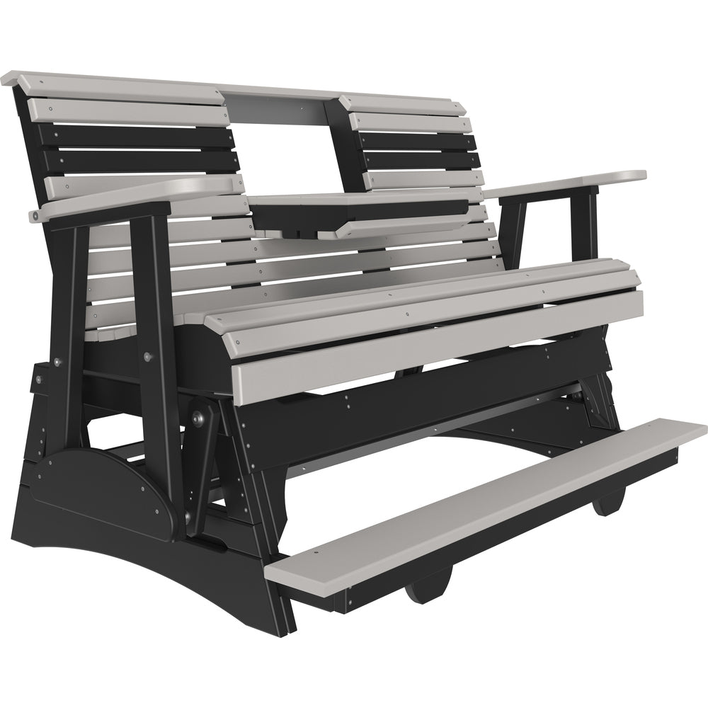 LuxCraft 5' Plain Balcony Glider