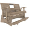 LuxCraft 5' Plain Balcony Glider
