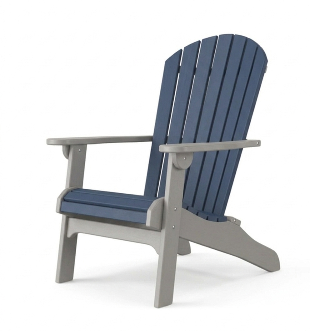 Daybreak Classic Adirondack, Patriot Blue+Dove Gray - OPENBOX