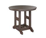 Berlin Gardens Garden Classic 38" Round Bar Table with Hammered Top