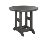 Berlin Gardens Garden Classic 38" Round Bar Table with Hammered Top