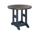 Berlin Gardens Garden Classic 38" Round Bar Table with Hammered Top