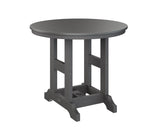 Berlin Gardens Garden Classic 38" Round Bar Table with Hammered Top