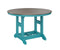 Berlin Gardens Garden Classic 48" Round Bar Table with Hammered Top