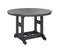 Berlin Gardens Garden Classic 48" Round Bar Table with Hammered Top