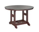 Berlin Gardens Garden Classic 48" Round Bar Table with Hammered Top