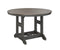 Berlin Gardens Garden Classic 48" Round Bar Table with Hammered Top