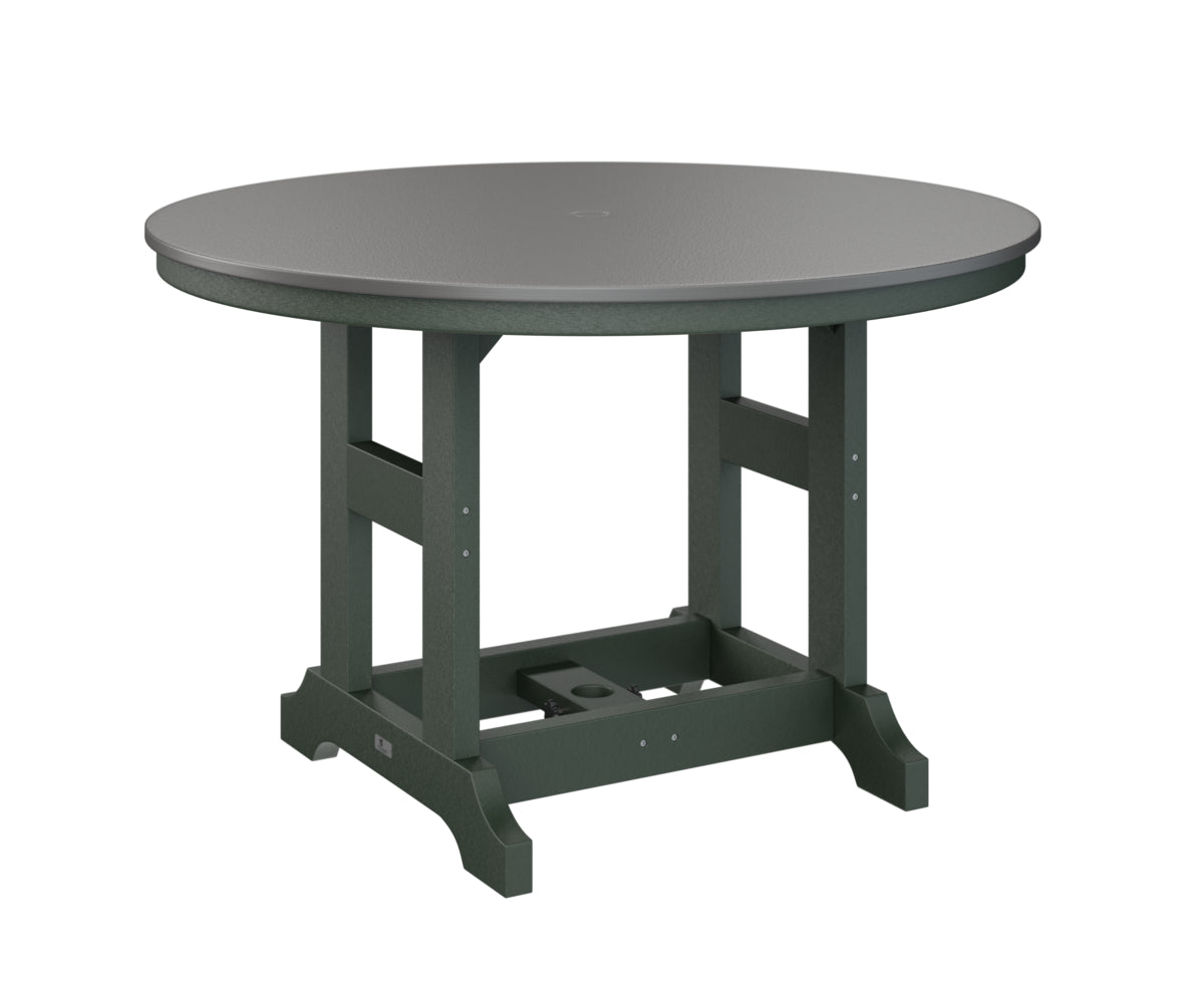 Berlin Gardens Garden Classic 48" Round Bar Table with Hammered Top