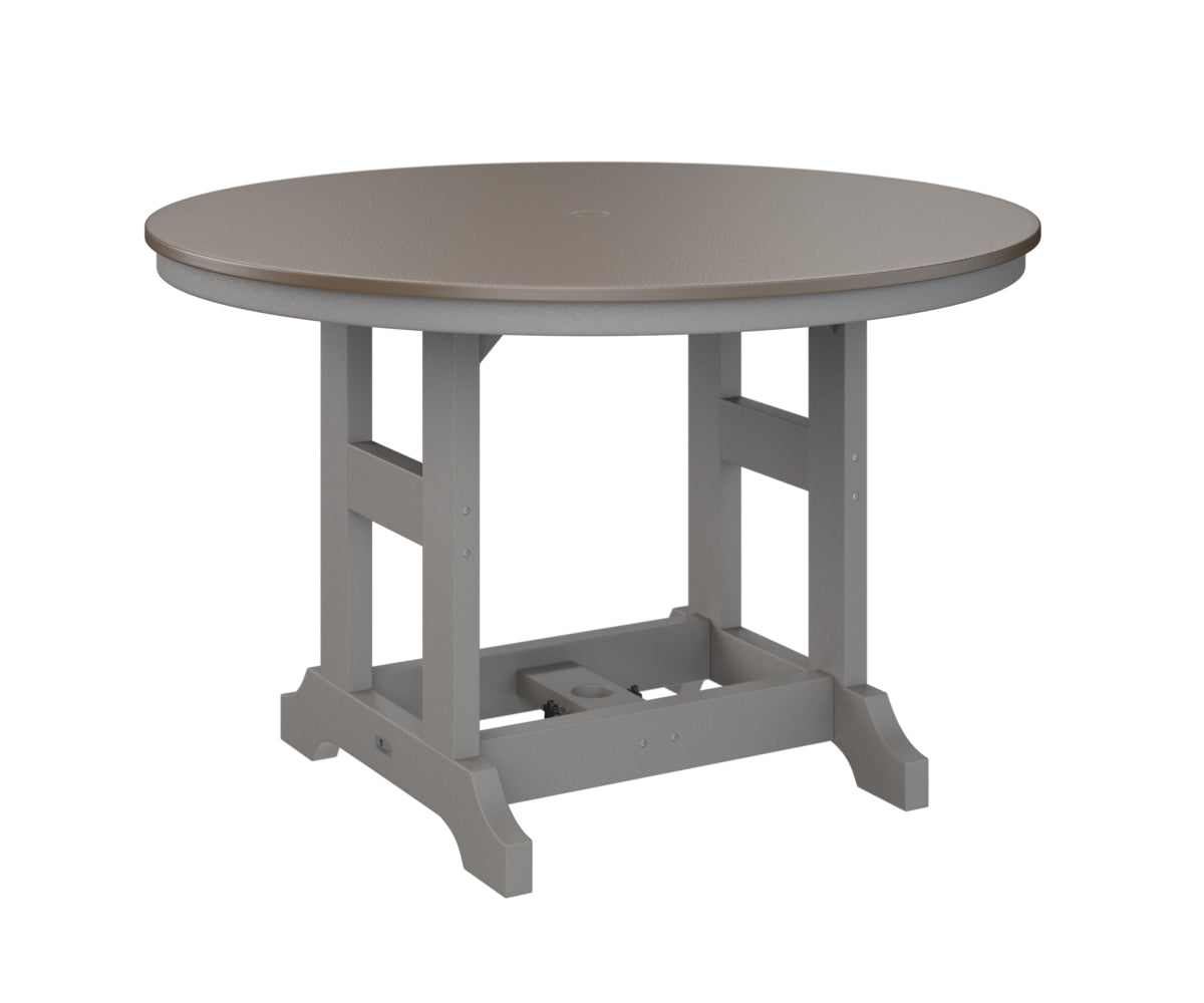 Berlin Gardens Garden Classic 48" Round Bar Table with Hammered Top