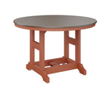 Berlin Gardens Garden Classic 48" Round Bar Table with Hammered Top