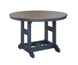 Berlin Gardens Garden Classic 48" Round Bar Table with Hammered Top
