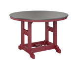 Berlin Gardens Garden Classic 48" Round Bar Table with Hammered Top