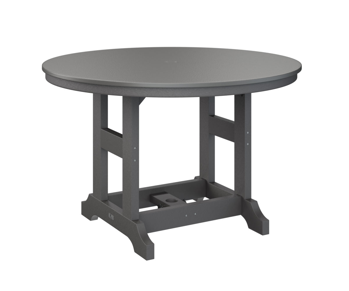 Berlin Gardens Garden Classic 48" Round Bar Table with Hammered Top