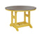 Berlin Gardens Garden Classic 48" Round Bar Table with Hammered Top