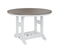 Berlin Gardens Garden Classic 48" Round Bar Table with Hammered Top