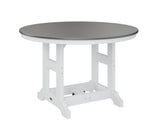 Berlin Gardens Garden Classic 48" Round Bar Table with Hammered Top
