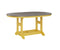 Berlin Gardens Garden Classic 44" x 64" Oblong Bar Table with Hammered Top